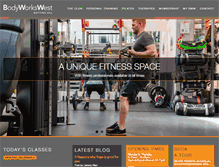 Tablet Screenshot of bodyworkswest.co.uk